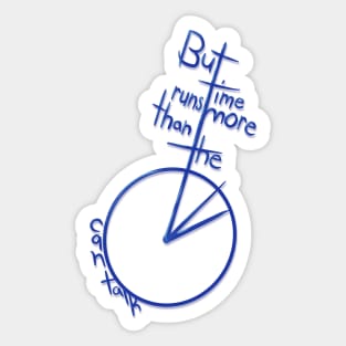 Speak up, Clock! Sticker